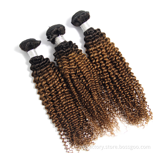 Real from China human hair,wholesale prices deep curly human hair, donor vendor 12a  unprocessed colored bundles